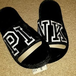 NWT PINK  slides/slippers size medium